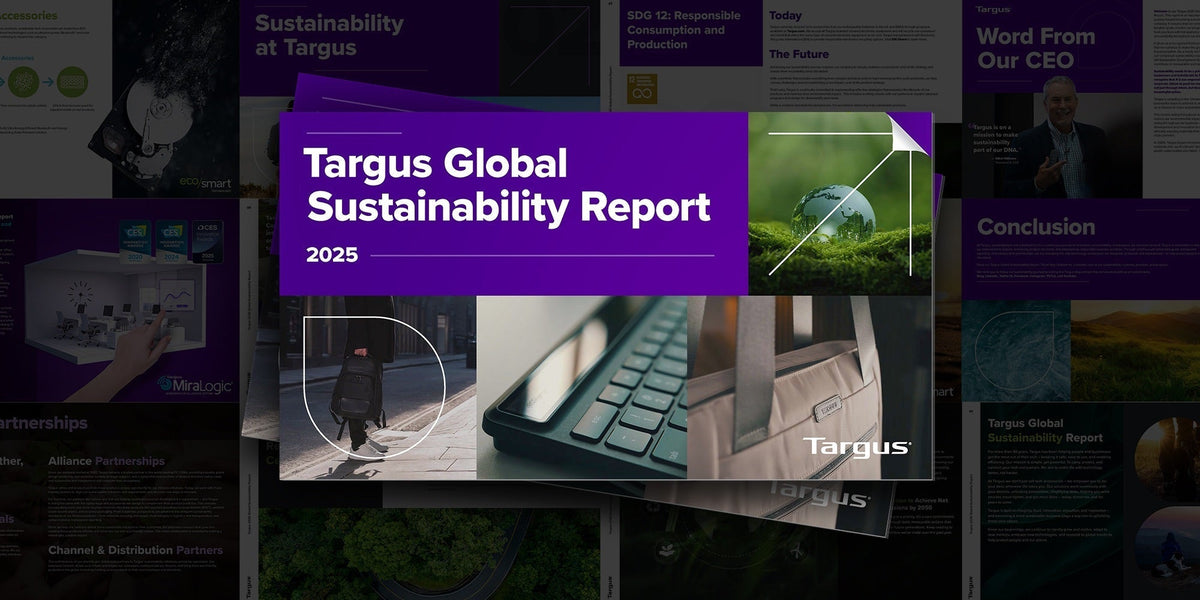 Targus dévoile son rapport mondial sur le développement durable 2025