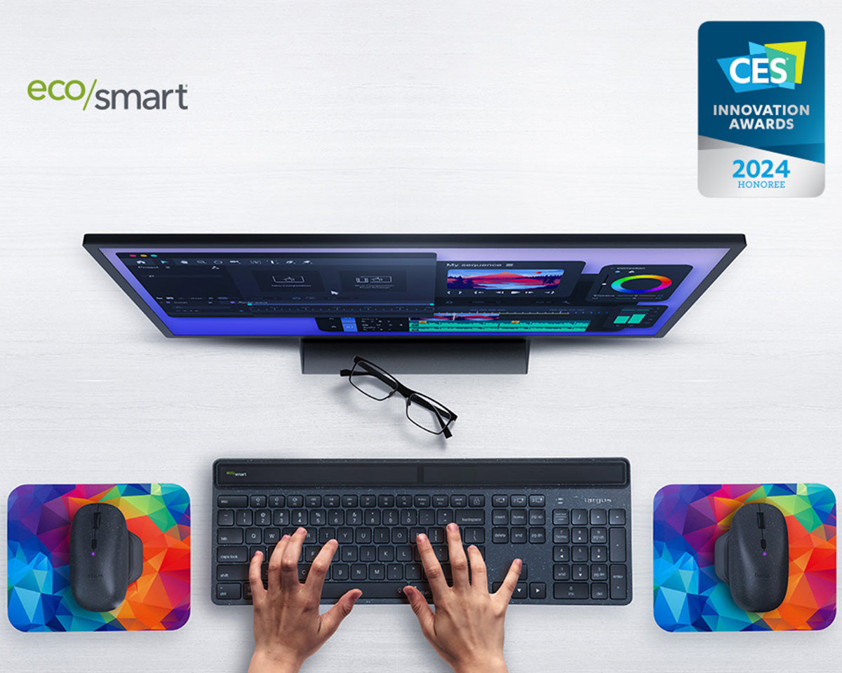 Targus Wins CES 2024 Innovation Award for its ErgoFlip EcoSmart Mouse That Uniquely Combines  Ergonomics with a Sustainable, Patent-Pending Design to Easily Convert from Left- to Right-Hand Use