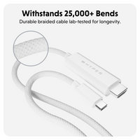 Cable HyperDrive USB-C a HDMI 4K60Hz - Blanco