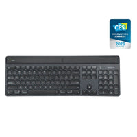 Clavier Targus EcoSmart™ à recuperation d’energie photovoltaique (Français) AKB868FR 5051794042818