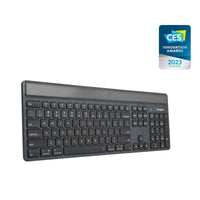 Clavier Targus EcoSmart™ à recuperation d’energie photovoltaique (Français) AKB868FR 5051794042818