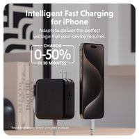 Chargeur de voyage HyperJuice® 100W USB-C GaN - Noir