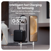 HyperJuice® 70W USB-C GaN Reise-Ladegerät - Schwarz