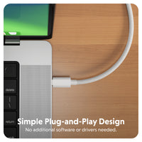 Cable HyperDrive USB-C a HDMI 4K60Hz - Blanco