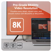 Câble de performance HyperDrive Next USB4 Type-C (1,2 m) - Noir