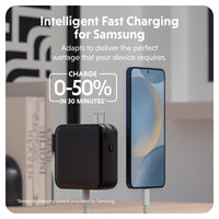 Chargeur de voyage HyperJuice® 100W USB-C GaN - Noir