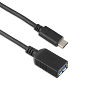 Targus USB-C an USB-A(f) 3.1 Gen1 5Gbps (15cm Kabel 3A) Schwarz | ACC923EU