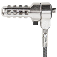 DEFCON™ Trapezförmiges serienmäßiges Kombinationskabelschloss