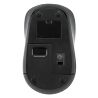 Wireless USB Laptop Blue Trace Mouse - Schwarz