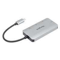 Targus USB-C Multi-Port Hub with 2x USB-A and 2x USB-C Ports with 100W PD Pass-Thru