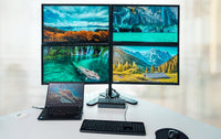 Targus USB-C™ Universal Quad 4K (QV4K) Docking Station with 100W Power Delivery