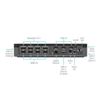 Targus USB-C™ Universal Quad 4K (QV4K) Docking Station with 100W Power Delivery