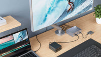 Hyper-Docking-Stationen HyperDrive GEN2 Thunderbolt 3 Docking-Station mit 14 Anschlüssen
