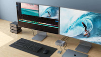 Hyper-Docking-Stationen HyperDrive GEN2 Thunderbolt 3 Docking-Station mit 14 Anschlüssen