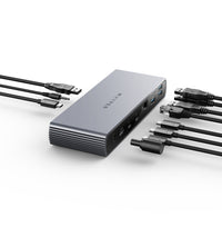 Stations d'accueil HyperDrive Thunderbolt 4 Docking Station HDTB4D-US 6941921147730