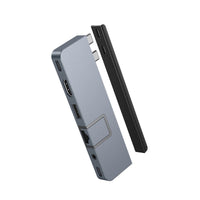 Hyper USB Hubs HyperDrive DUO PRO 7-in-2 USB-C Hub - Gris HD575-GRY-GL 6941921148300