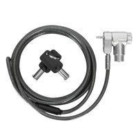 Targus Kabelschlösser DEFCON® Ultimate Universal Master Keyed Cable Lock mit anpassbarem Slimline-Schlosskopf - (B2B 25er Pack)