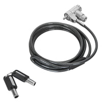 Targus Kabelschlösser DEFCON® Ultimate Universal Master Keyed Cable Lock mit anpassbarem Slimline-Schlosskopf - (B2B 25er Pack)