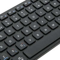 Targus Keyboards Compact Multi-Device Bluetooth® Antimicrobial Keyboard (UK) AKB862UK 5051794036763