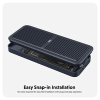 Targus Europe HyperDrive Next USB4 NVMe SSD-Gehäuse HD5001GL 6941921148386