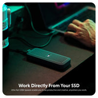Targus Europe HyperDrive Next USB4 NVMe SSD-Gehäuse HD5001GL 6941921148386