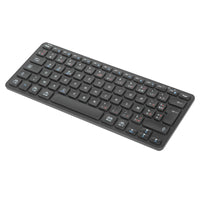 Kompakte antimikrobielle Multi-Geräte-Bluetooth®-Tastatur (FR)