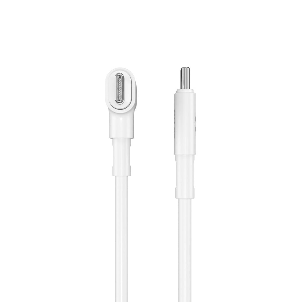 HyperJuice USB-C und Lightning Hybrid-Silikonkabel (1,5m) - Weiß