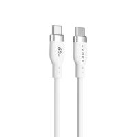 HyperJuice USB-C Silicone Charging Cable (1.5m/5ft) - White