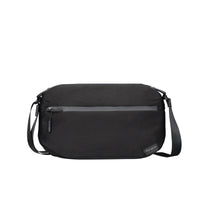 Targus laptop briefcase black on white background front with zipper