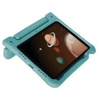 Antimikrobielle iPad-Hülle für Kinder passend für iPad (A16), Air® 11-Zoll (M3)/(M2), iPad® 10,9-Zoll (10. Generation), iPad Air® 10,9-Zoll (5. und 4. Generation) und iPad Pro® 11-Zoll (4., 3., 2. und 1. Generation) - Teal