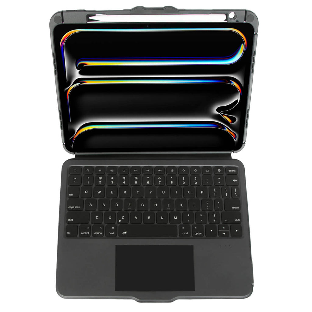 VersaVu® Bluetooth® Tastatur-Hülle für iPad Pro® 11-Zoll (M4) (Nordisch)