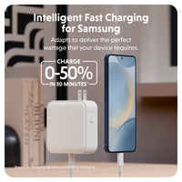 HyperJuice® 100W USB-C GaN Reise-Ladegerät - Weiß