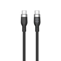 Hyper Cables & Adapters HyperJuice USB-C Silicone Charging Cable (1.5m/5ft) - Black HJ4011BKGL 6941921149567