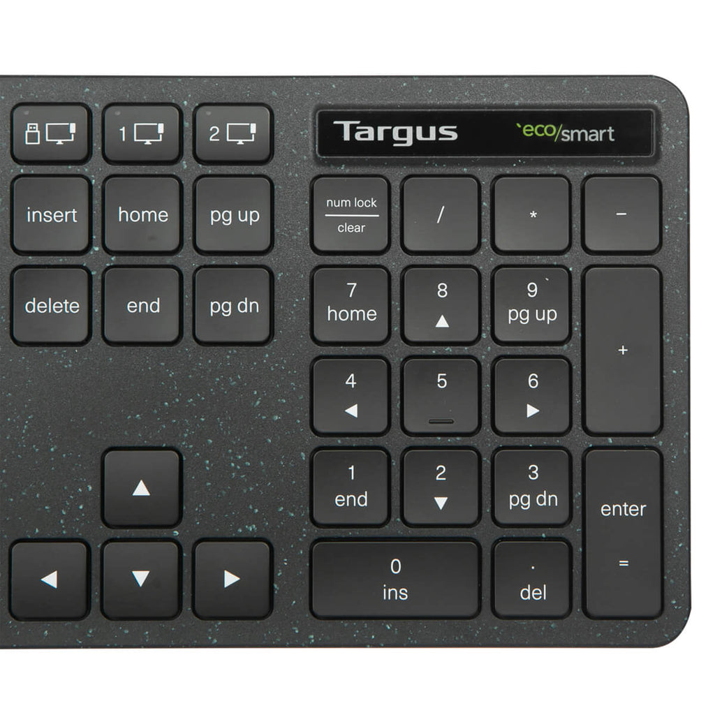 Targus Tastaturen Drahtlose EcoSmart™-Tastatur in voller Größe AKB873UK 5063194001418