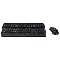 Targus UK Targus® Full-size Wireless Keyboard and Mouse Combo - Black (Nordic) AKM610FR 5063194001821