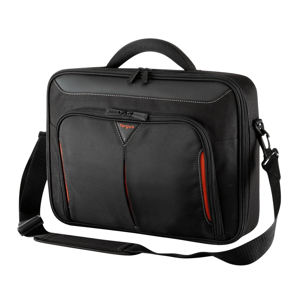 Classic+ Clamshell Laptop Bag Black/Red