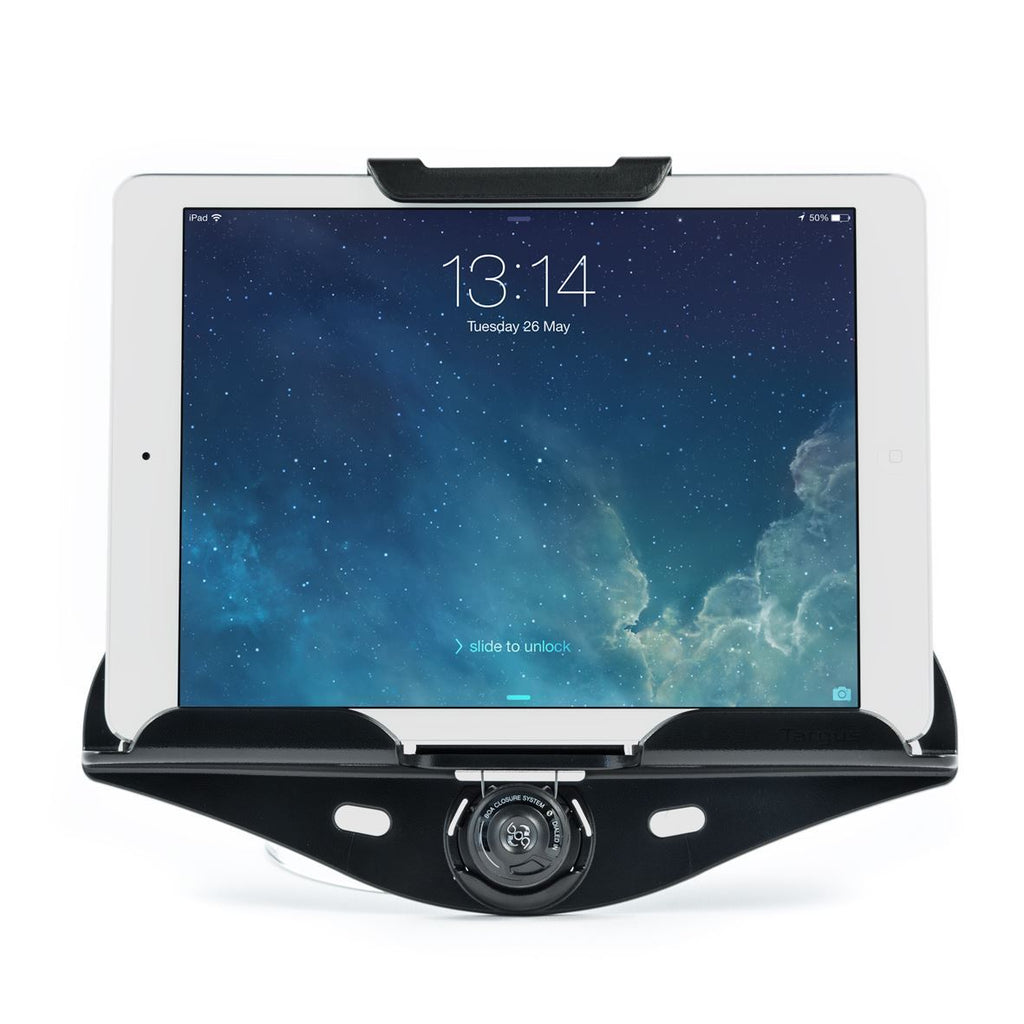 Support tablette pour voiture Porte - Tablet type iPad 2 3 4 noire  universelle ajustable H 10-20 cm