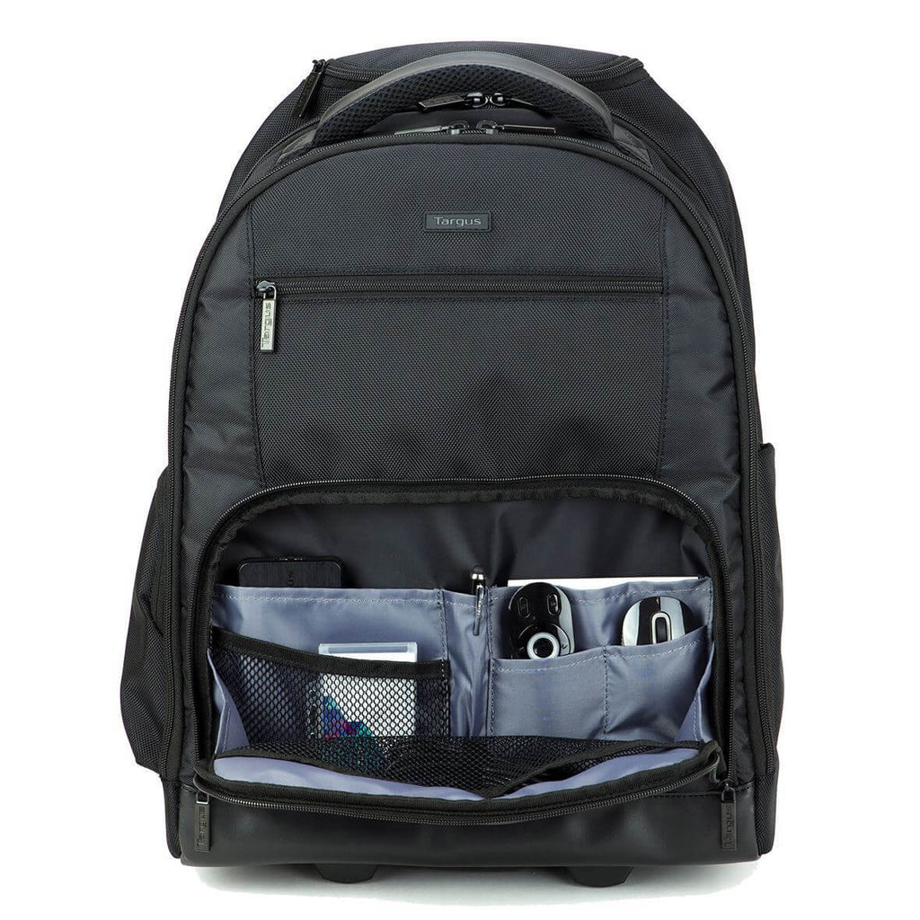 Sport Rolling Laptop Backpack Black