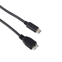 USB-C to USB-micro B 100cm, 10Gb, 3A - Black