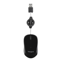 Compact Blue Trace Travel Mouse - Black