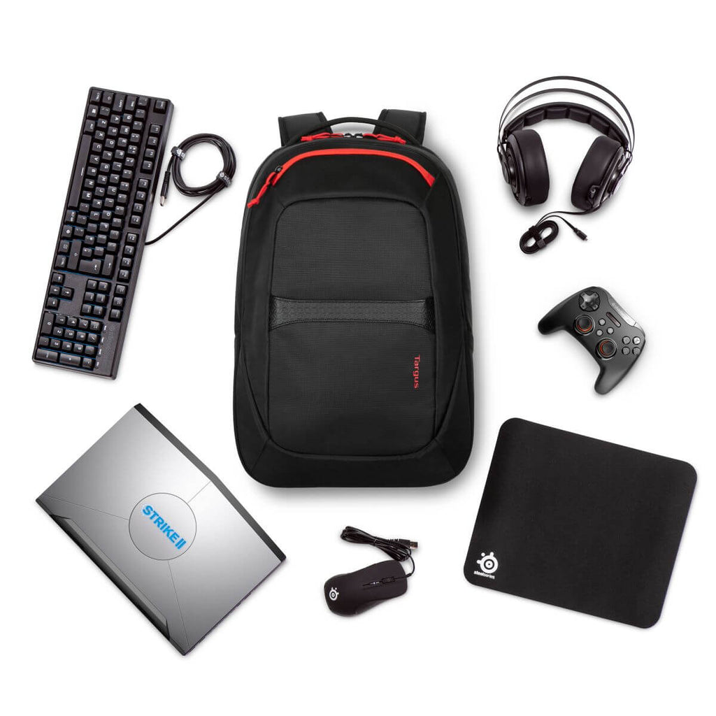 Targus Laptop Bags 17.3” Strike II Gaming Backpack - Black
