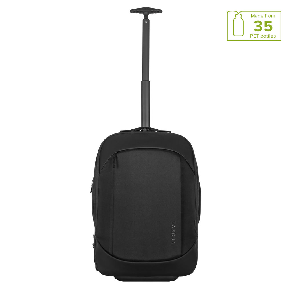 15.6” EcoSmart® Mobile Tech Traveler Rolling Backpack - Black