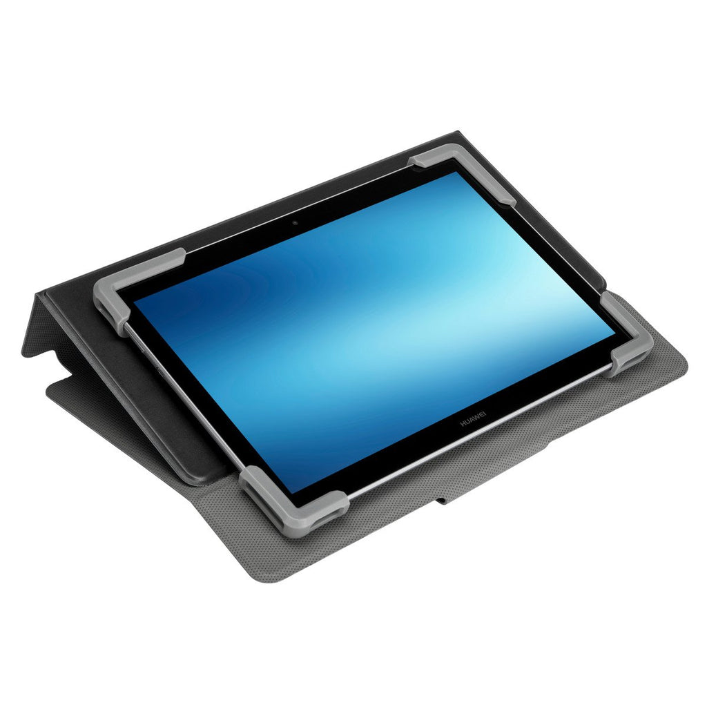 Targus THZ784GL Safe Fit Universal 7-8,5" 360° Drehbare Tablet-Hülle – Schwarz Magnetischer Wickelverschluss Universelles Design