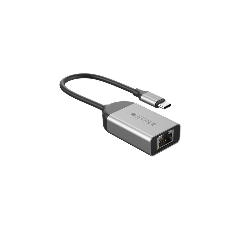 Adaptateur USB C 3-en-1 vers USB / Ethernet / USB C - Blanc - Français