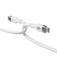 Hyper Cables & Adapters HyperJuice 240W Silicone USB-C to USB-C Cable (6ft/2m) - White HJ4002WHGL 6941921149543