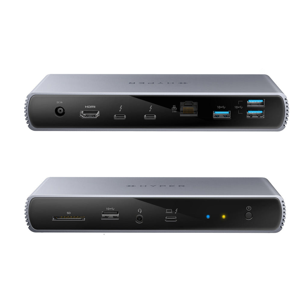 Stations d'accueil HyperDrive Thunderbolt 4 Docking Station HDTB4D-US 6941921147730