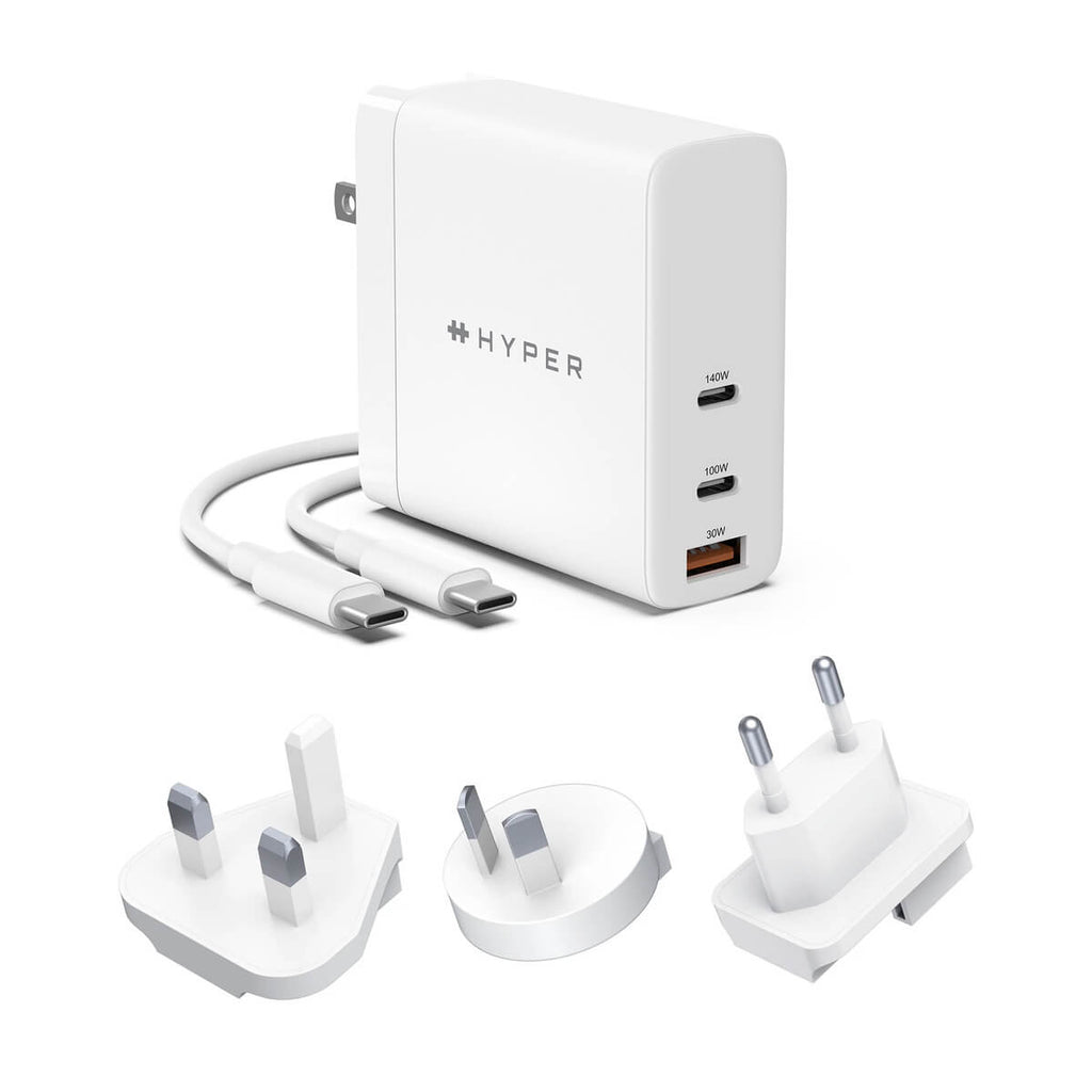 Hyper Power Adapters Cargador HyperJuice 65W USB-C (enchufe europeo)