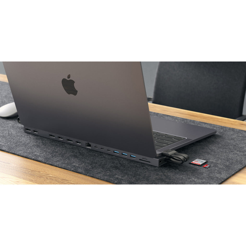 Accessoires Mac Station d'accueil et Dock HyperDrive NET 6-in-2 Dock pour  MacBook Pro Touch Bar - Gris sidéral