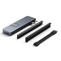 Hyper USB-Hubs HyperDrive DUO PRO 7-in-2 USB-C Hub - Grau HD575-GRY-GL 6941921148300