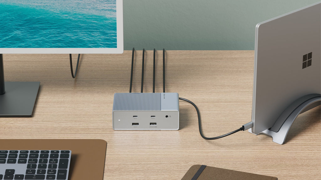 Station D'accueil USB-C Double HDMI 4K - 2 Ports HDMI, Charge Rapide, USB 3.0, Pour PC Portable - 4